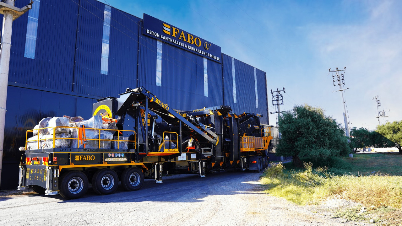 FABO mobile impact crusher - Trieciena drupinātājs: foto 1 FABO mobile impact crusher - Trieciena drupinātājs: foto 1