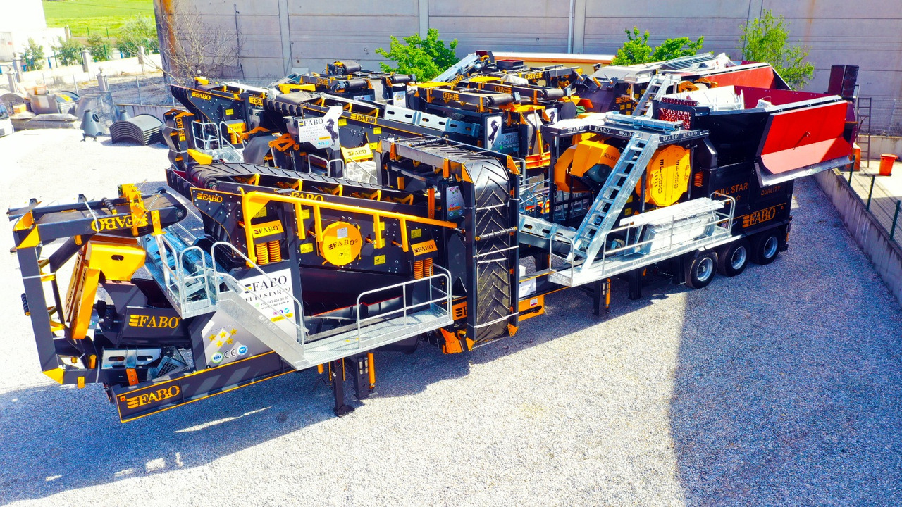 FABO mobile jaw crusher - Žokļu drupinātājs: foto 2 FABO mobile jaw crusher - Žokļu drupinātājs: foto 2