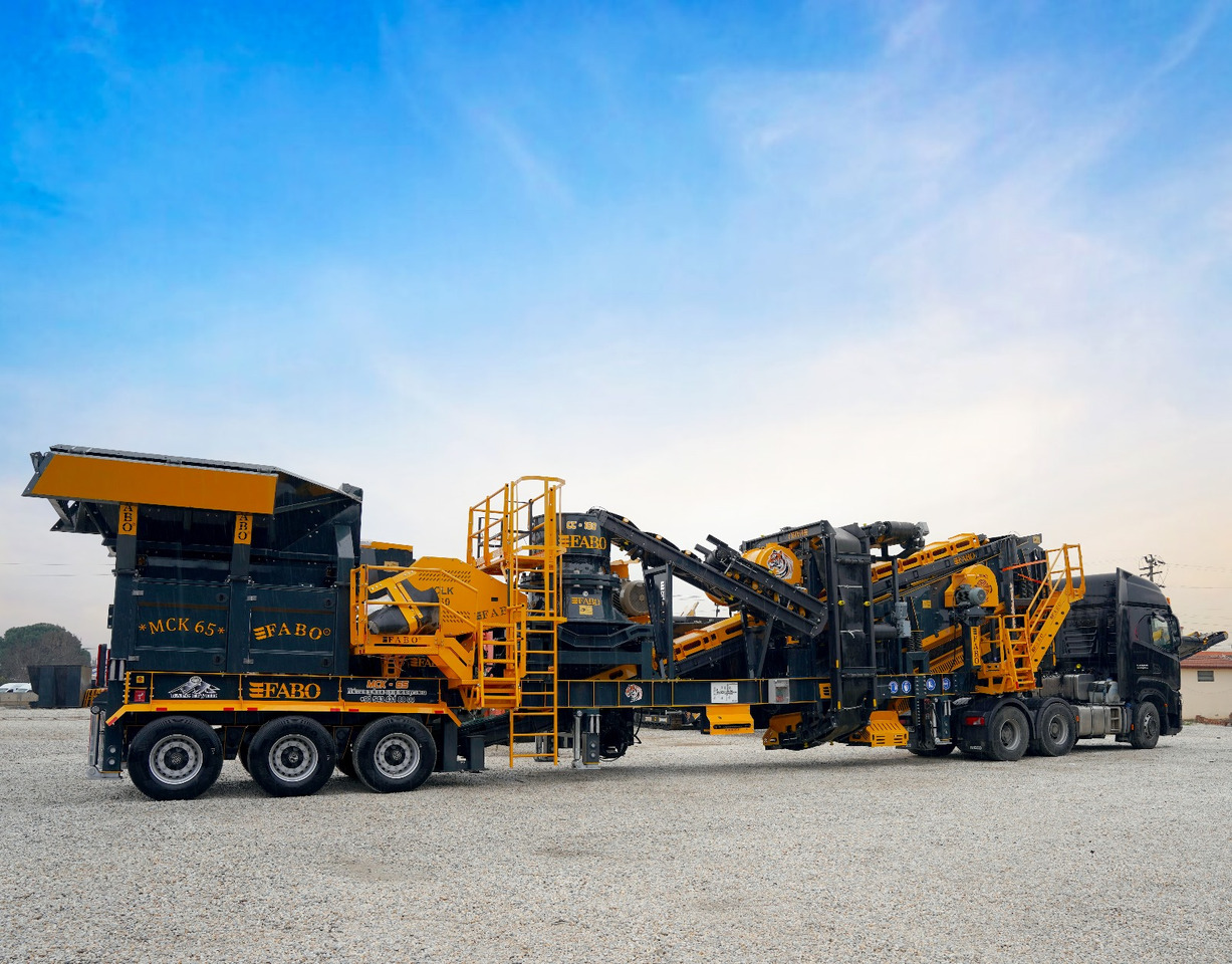 FABO mobile jaw crusher - Žokļu drupinātājs: foto 3 FABO mobile jaw crusher - Žokļu drupinātājs: foto 3