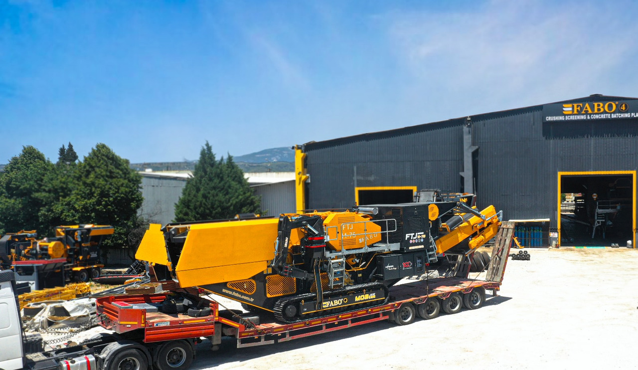 FABO mobile jaw crusher - Žokļu drupinātājs: foto 4 FABO mobile jaw crusher - Žokļu drupinātājs: foto 4