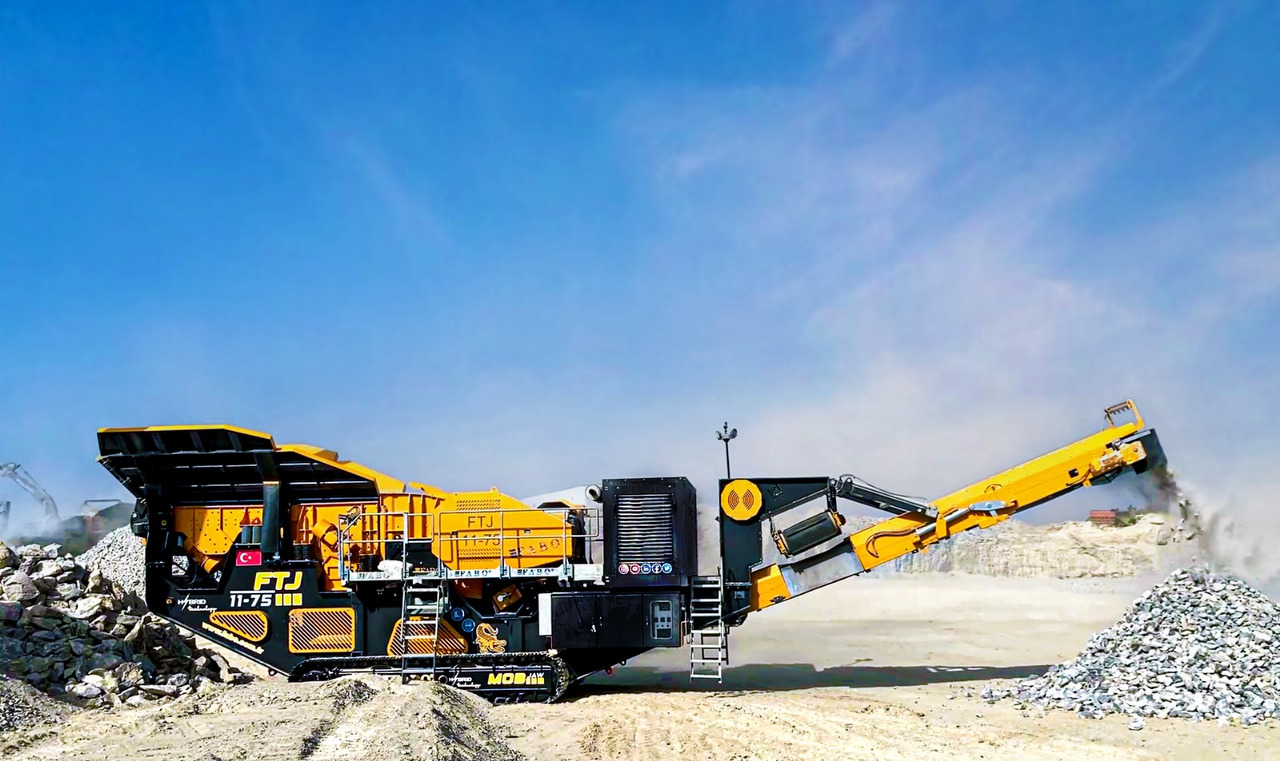 FABO mobile jaw crusher - Žokļu drupinātājs: foto 2 FABO mobile jaw crusher - Žokļu drupinātājs: foto 2