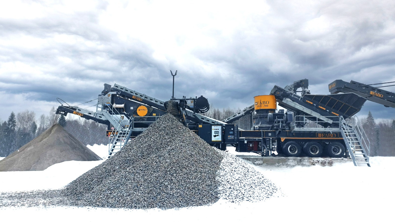 Jaunā Žokļu drupinātājs FABO mobile jaw crusher: foto 6