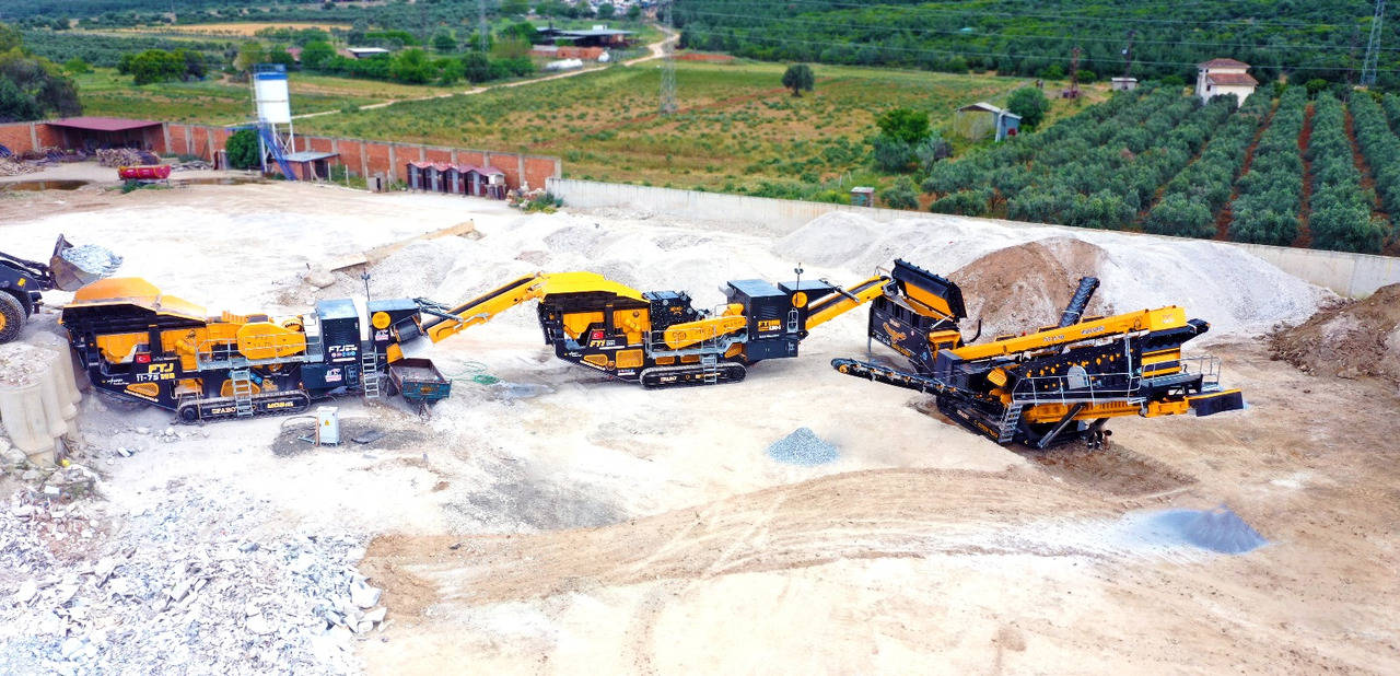 FABO mobile jaw crusher - Žokļu drupinātājs: foto 2 FABO mobile jaw crusher - Žokļu drupinātājs: foto 2