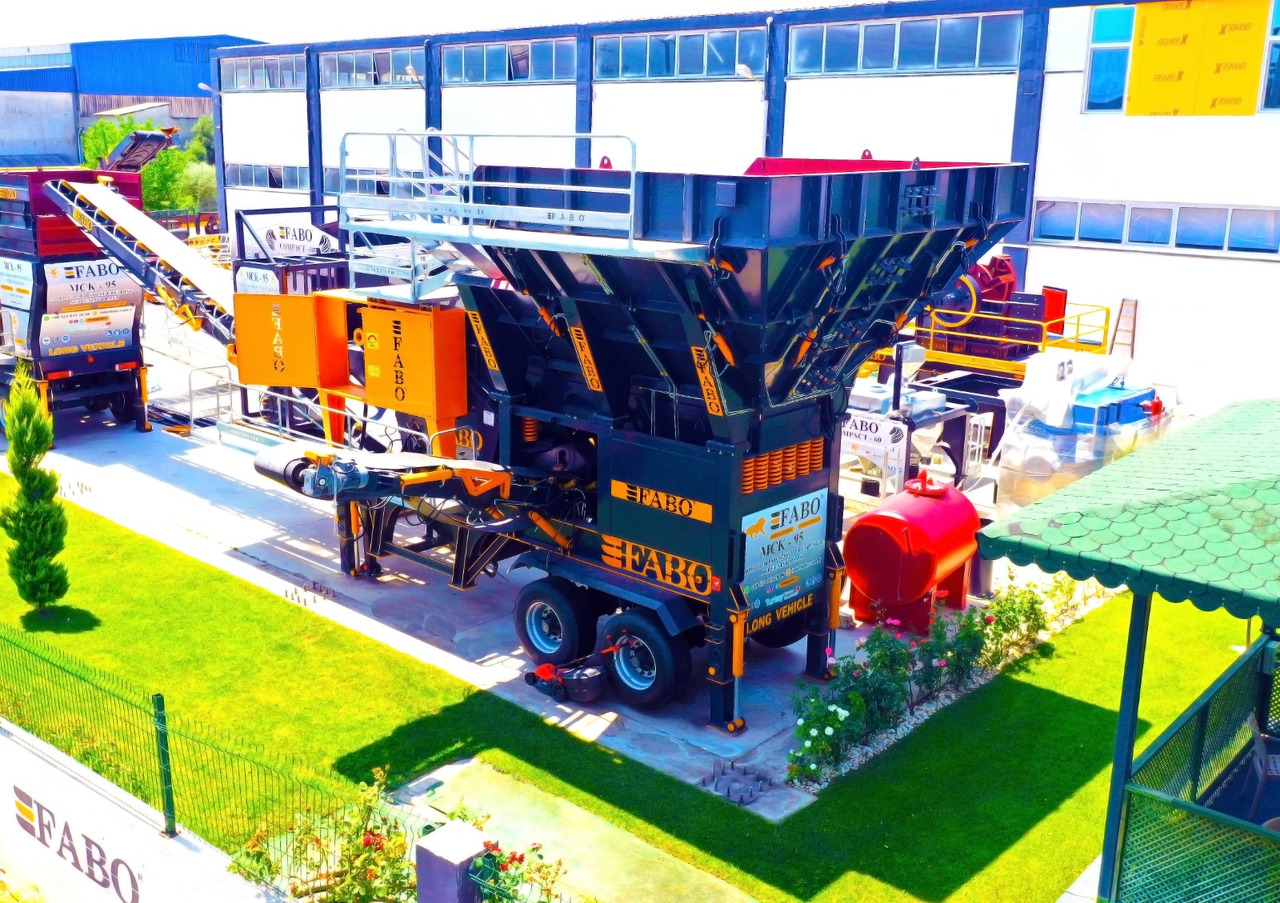 FABO mobile jaw crusher - Žokļu drupinātājs: foto 1 FABO mobile jaw crusher - Žokļu drupinātājs: foto 1