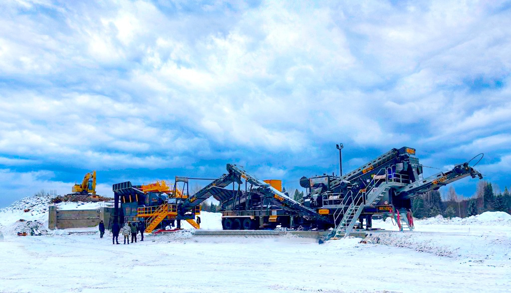 Jaunā Žokļu drupinātājs FABO mobile jaw crusher: foto 8