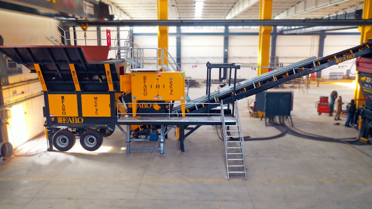 FABO mobile jaw crusher - Žokļu drupinātājs: foto 5 FABO mobile jaw crusher - Žokļu drupinātājs: foto 5