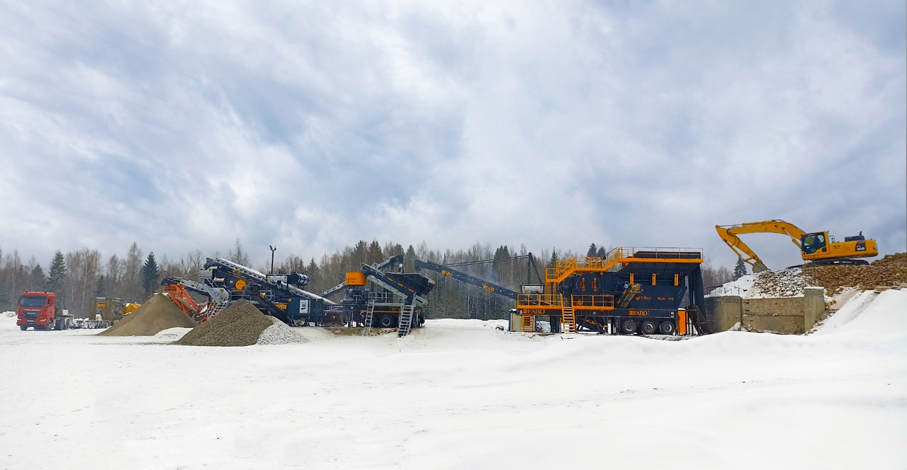 Jaunā Žokļu drupinātājs FABO mobile jaw crusher: foto 7