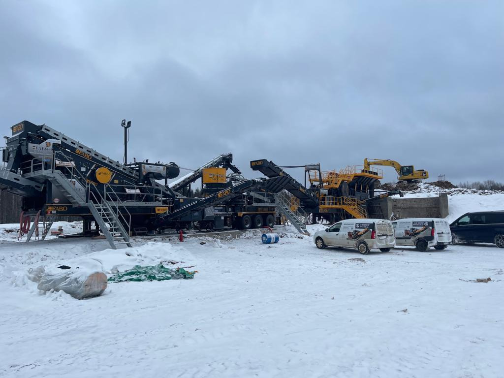 Jaunā Žokļu drupinātājs FABO mobile jaw crusher: foto 12