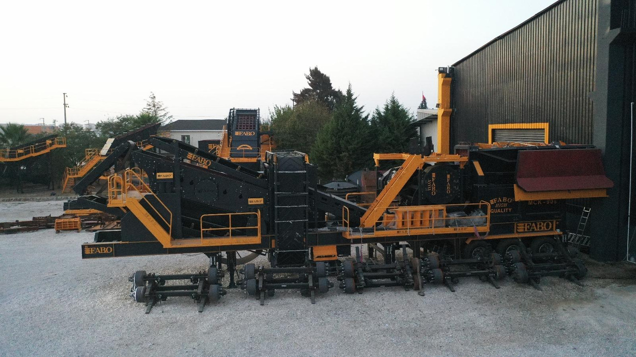 FABO mobile jaw crusher - Žokļu drupinātājs: foto 3 FABO mobile jaw crusher - Žokļu drupinātājs: foto 3