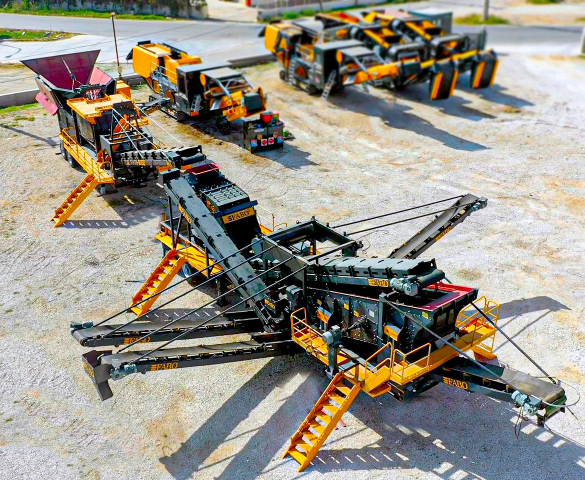 FABO mobile jaw crusher - Žokļu drupinātājs: foto 2 FABO mobile jaw crusher - Žokļu drupinātājs: foto 2