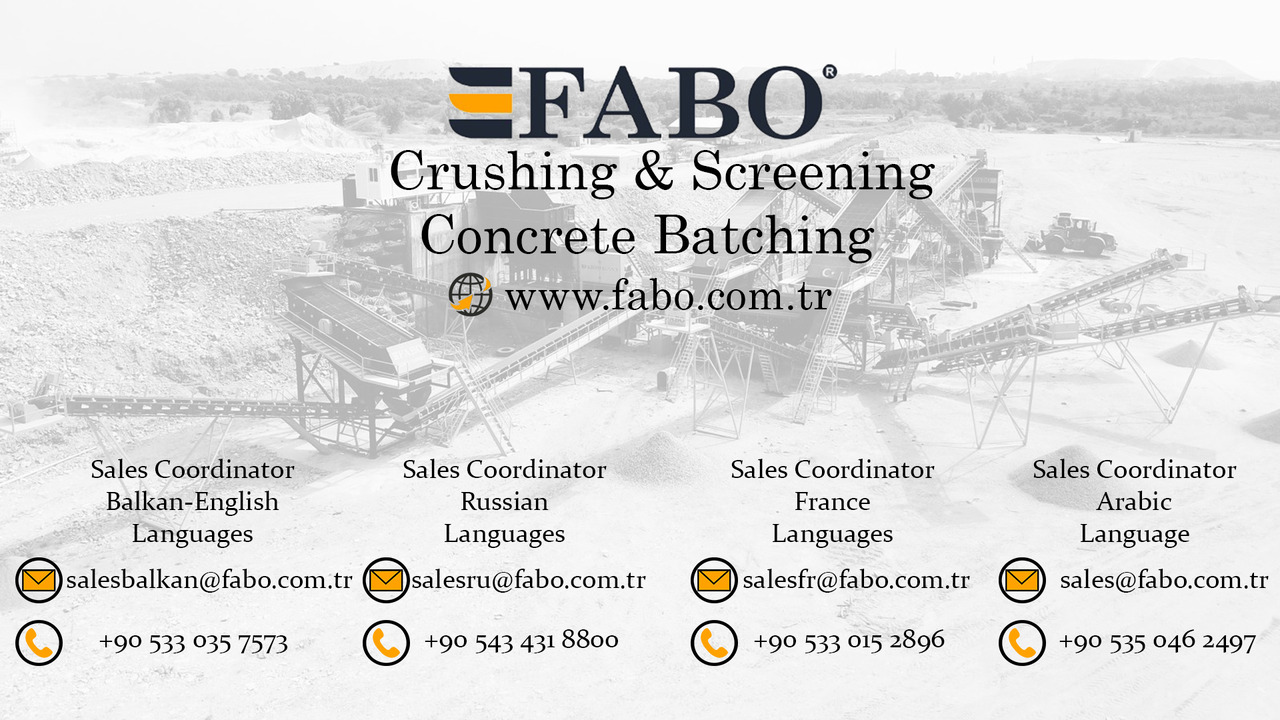FABO stone crusher - crushers - Drupinātājs: foto 5 FABO stone crusher - crushers - Drupinātājs: foto 5