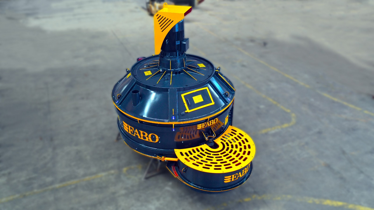 Jaunā Betona maisītājs FABO twin shaft mixer: foto 6