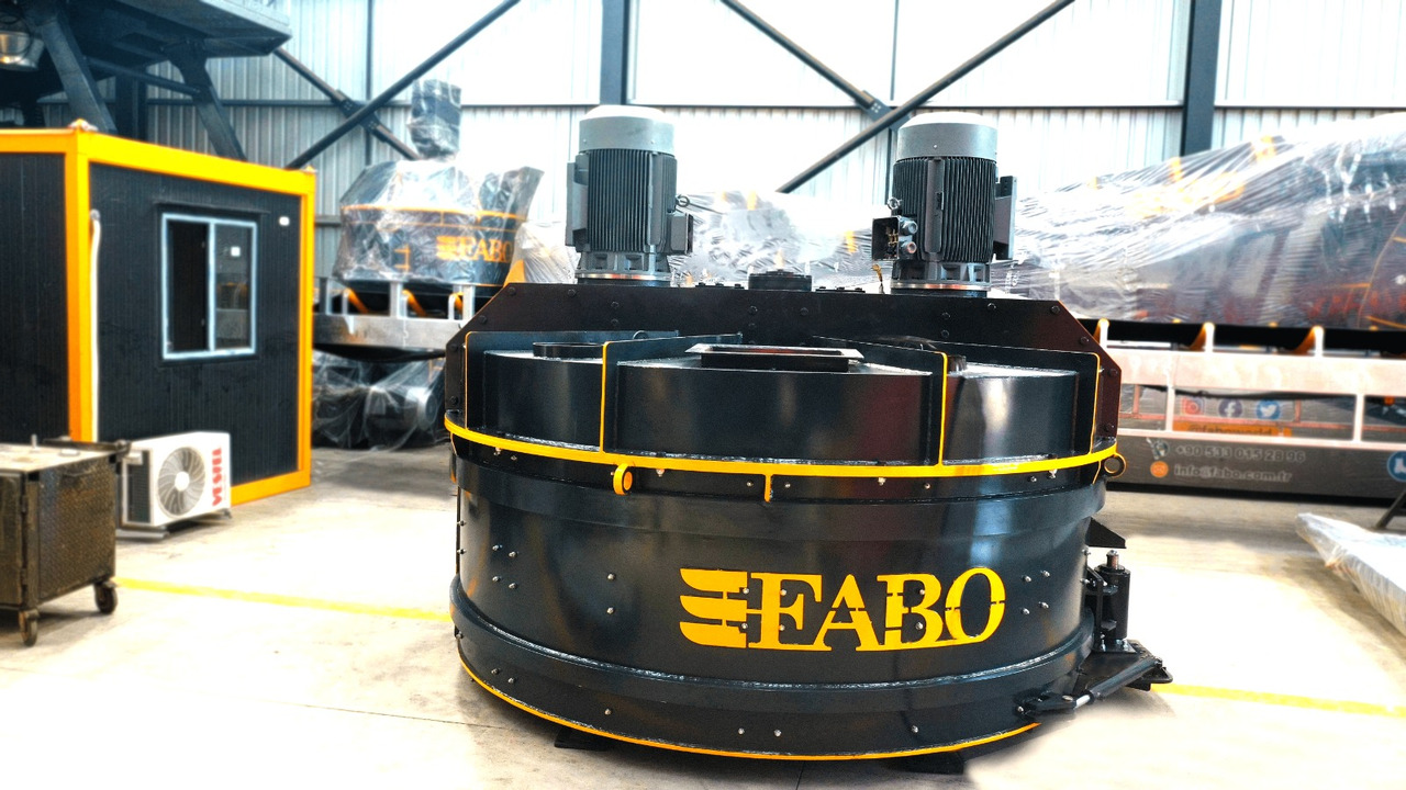 FABO twin shaft mixer - Betona maisītājs: foto 2 FABO twin shaft mixer - Betona maisītājs: foto 2
