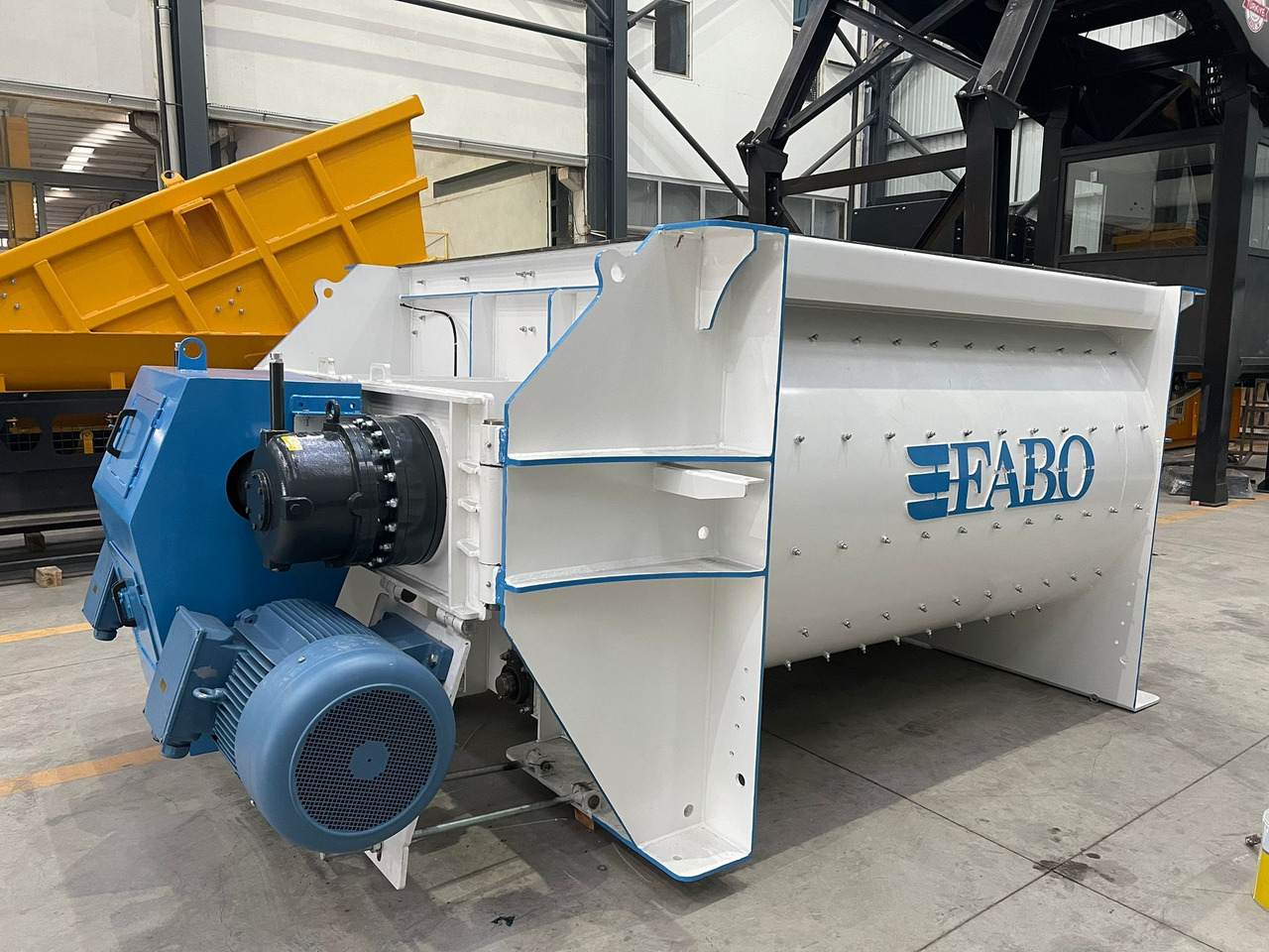 FABO twin shaft mixer - Betona maisītājs: foto 1 FABO twin shaft mixer - Betona maisītājs: foto 1