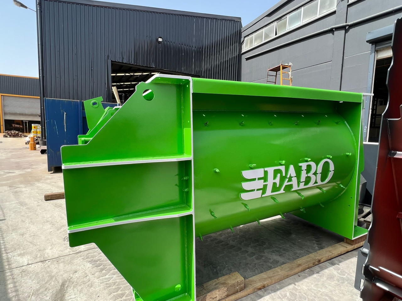 FABO twin shaft mixer - Betona maisītājs: foto 1 FABO twin shaft mixer - Betona maisītājs: foto 1
