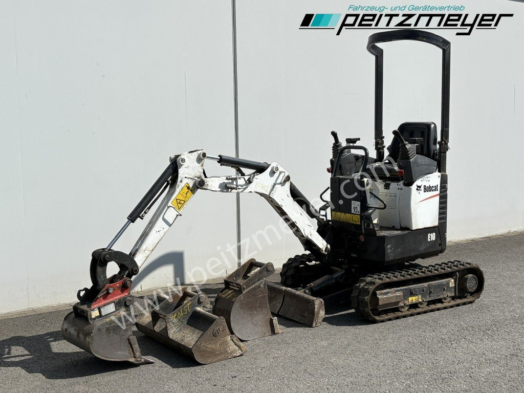 BOBCAT Minibagger E 10 verstellbares Fahrwerk 710 - 1.100 mm, - Mini-ekskavators: foto 1 BOBCAT Minibagger E 10 verstellbares Fahrwerk 710 - 1.100 mm, - Mini-ekskavators: foto 1