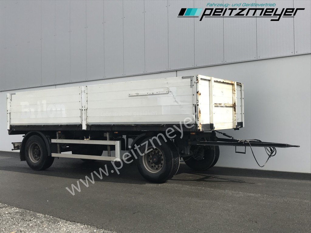 HEUSER 2 Achs Anhänger Baustoffanhänger - Bortu piekabe/ Platforma: foto 4 HEUSER 2 Achs Anhänger Baustoffanhänger - Bortu piekabe/ Platforma: foto 4