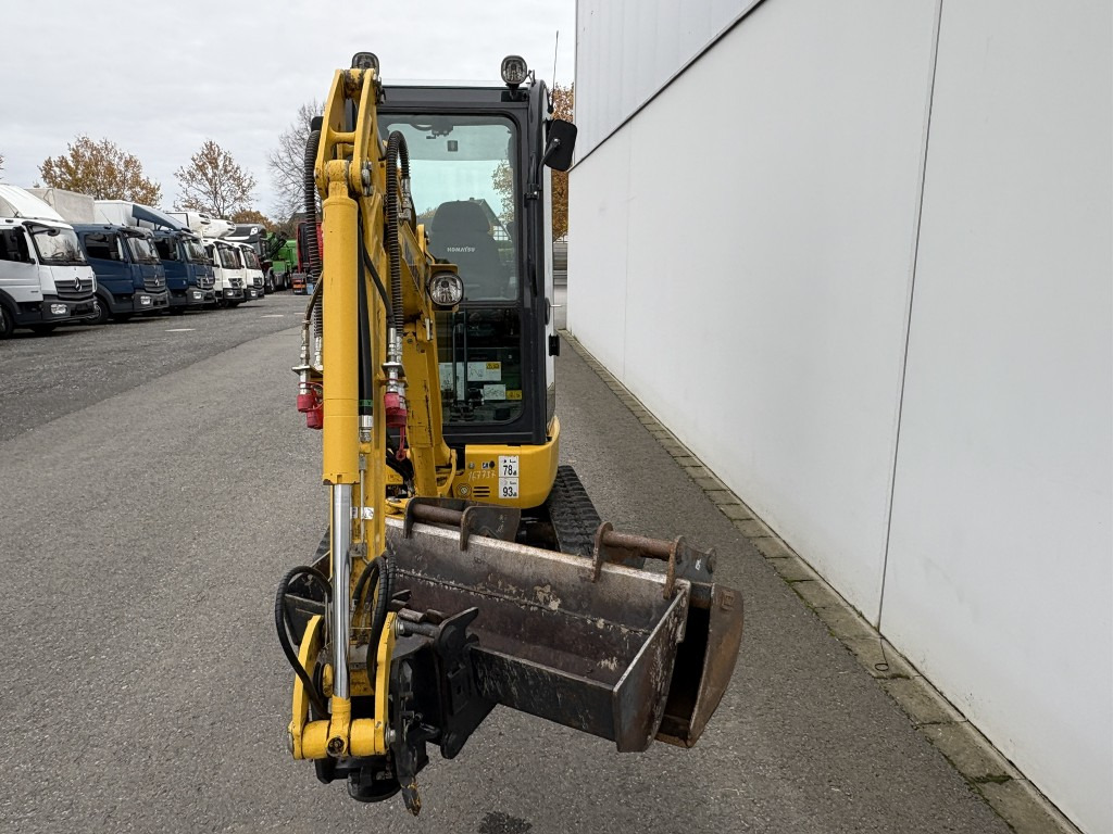 KOMATSU MINIBAGGER PC 16 R-3HS Powertilt 20,40,100 Löffel - Mini-ekskavators: foto 5 KOMATSU MINIBAGGER PC 16 R-3HS Powertilt 20,40,100 Löffel - Mini-ekskavators: foto 5
