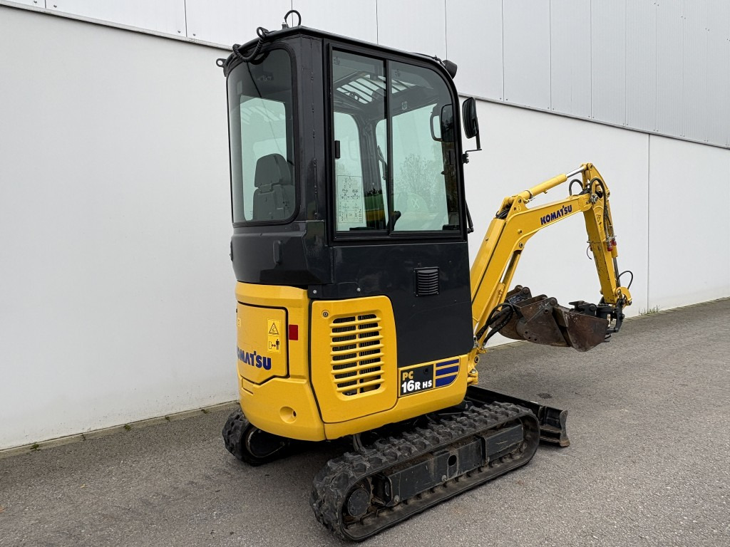 KOMATSU MINIBAGGER PC 16 R-3HS Powertilt 20,40,100 Löffel - Mini-ekskavators: foto 4 KOMATSU MINIBAGGER PC 16 R-3HS Powertilt 20,40,100 Löffel - Mini-ekskavators: foto 4