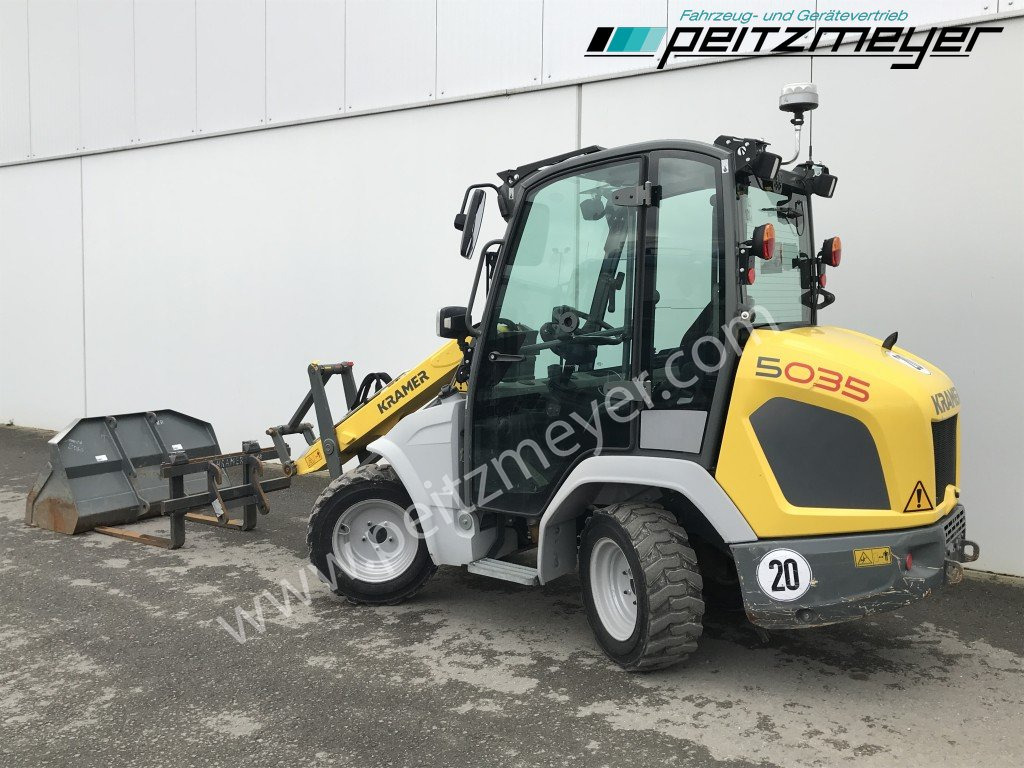 KRAMER RADLADER 5035 / 358 Schaufel+Palettengabel - Riteņu iekrāvējs: foto 3 KRAMER RADLADER 5035 / 358 Schaufel+Palettengabel - Riteņu iekrāvējs: foto 3