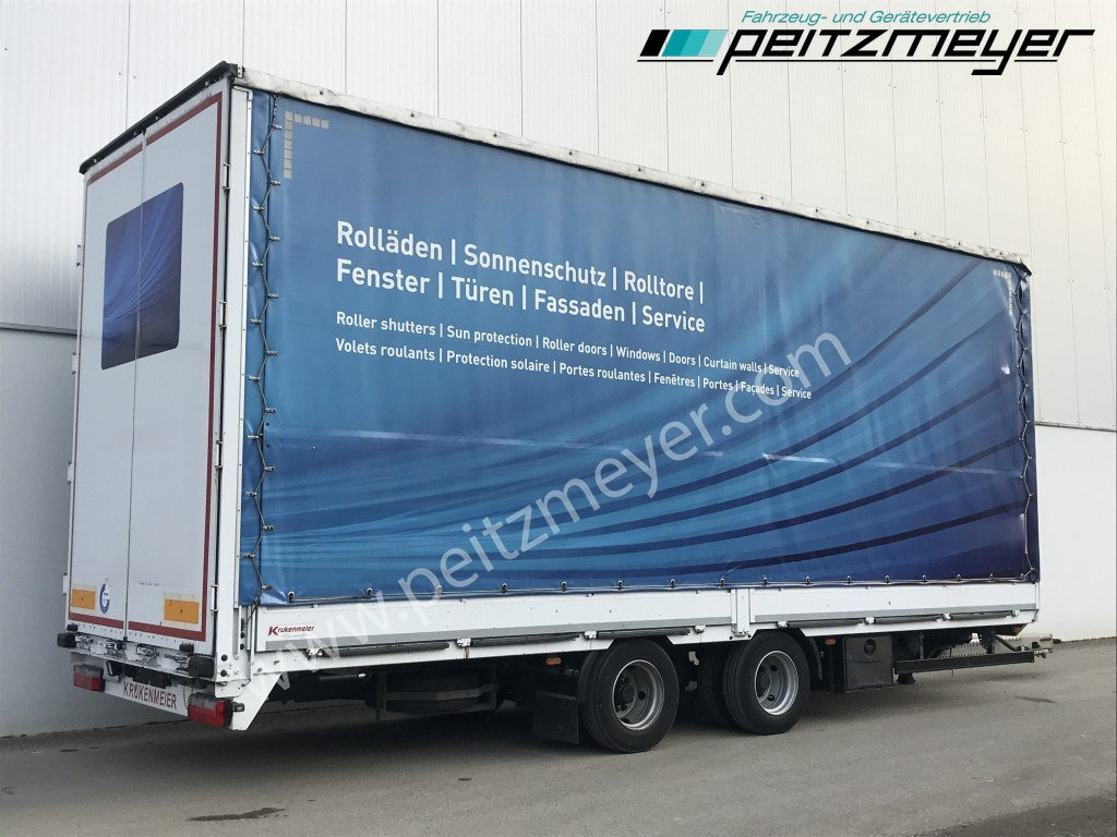 KRUKENMEIER Jumboanhänger TLPS 16,4, Hubdach, Edscha, verzinkt RSAB - Bortu piekabe/ Platforma: foto 1 KRUKENMEIER Jumboanhänger TLPS 16,4, Hubdach, Edscha, verzinkt RSAB - Bortu piekabe/ Platforma: foto 1