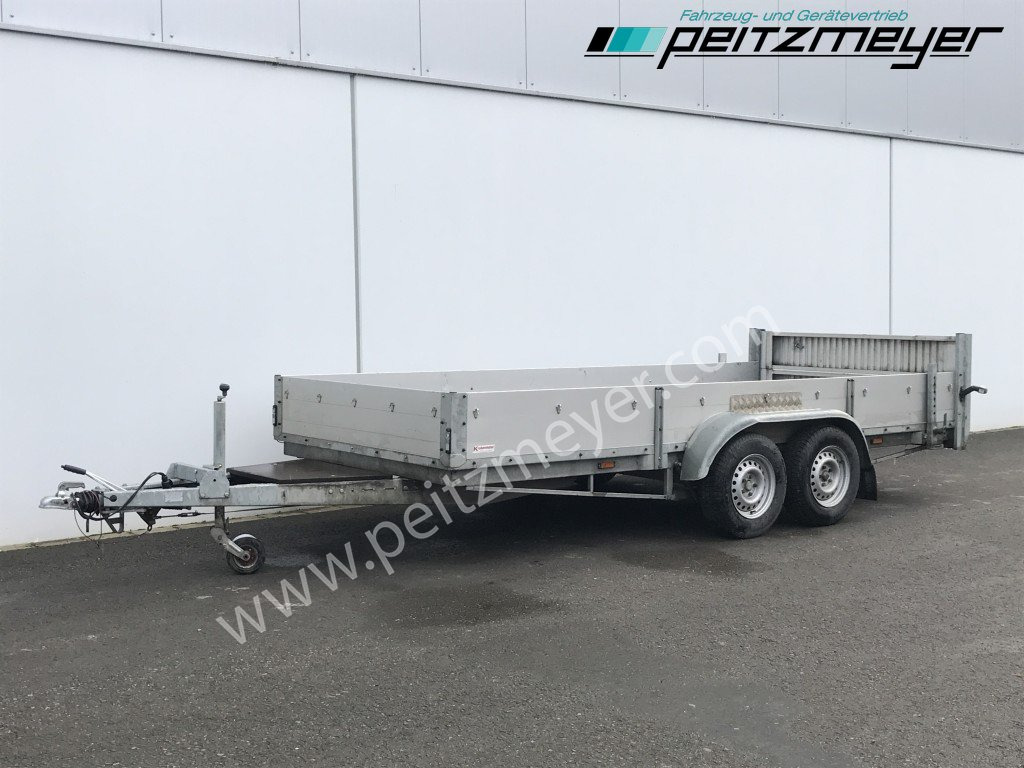KRUKENMEIER Tandemanhänger 3,5 t Tieflader m. Rampen, 100 km/h verzinkt - Celtniecības tehnikas piekabe: foto 4 KRUKENMEIER Tandemanhänger 3,5 t Tieflader m. Rampen, 100 km/h verzinkt - Celtniecības tehnikas piekabe: foto 4