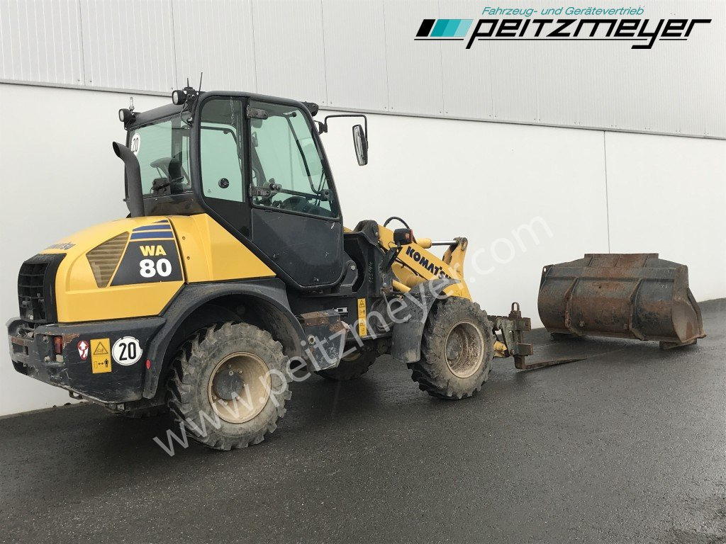 Komatsu RADLADER WA 80-6 Palettengabel und Standardschaufel - Riteņu iekrāvējs: foto 3 Komatsu RADLADER WA 80-6 Palettengabel und Standardschaufel - Riteņu iekrāvējs: foto 3