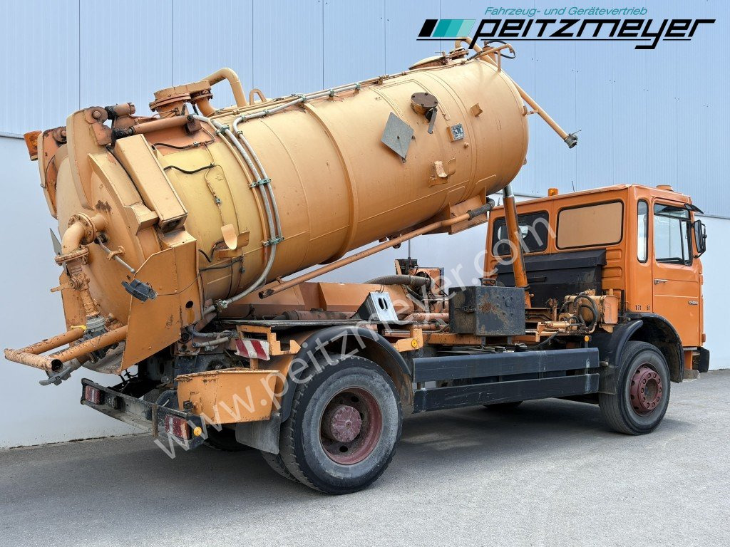 MAN Saugwagen 16.220 F - Müller Saugfzg. 6.500 L - EINSATZBEREIT ! - Asenizācijas mašīna: foto 3 MAN Saugwagen 16.220 F - Müller Saugfzg. 6.500 L - EINSATZBEREIT ! - Asenizācijas mašīna: foto 3