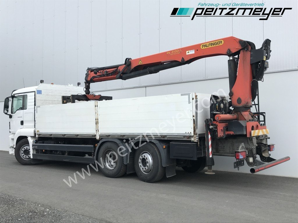 MAN TGS 26.440 FL 6x2 Palfinger PK 21001 L Steinzange, EU 6, Lenkachse - Bortu kravas automašīna/ Platforma, Kravas auto ar manipulatoru: foto 3 MAN TGS 26.440 FL 6x2 Palfinger PK 21001 L Steinzange, EU 6, Lenkachse - Bortu kravas automašīna/ Platforma, Kravas auto ar manipulatoru: foto 3