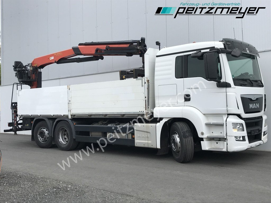 MAN TGS 26.440 FL 6x2 Palfinger PK 21001 L Steinzange, EU 6, Lenkachse - Bortu kravas automašīna/ Platforma, Kravas auto ar manipulatoru: foto 2 MAN TGS 26.440 FL 6x2 Palfinger PK 21001 L Steinzange, EU 6, Lenkachse - Bortu kravas automašīna/ Platforma, Kravas auto ar manipulatoru: foto 2
