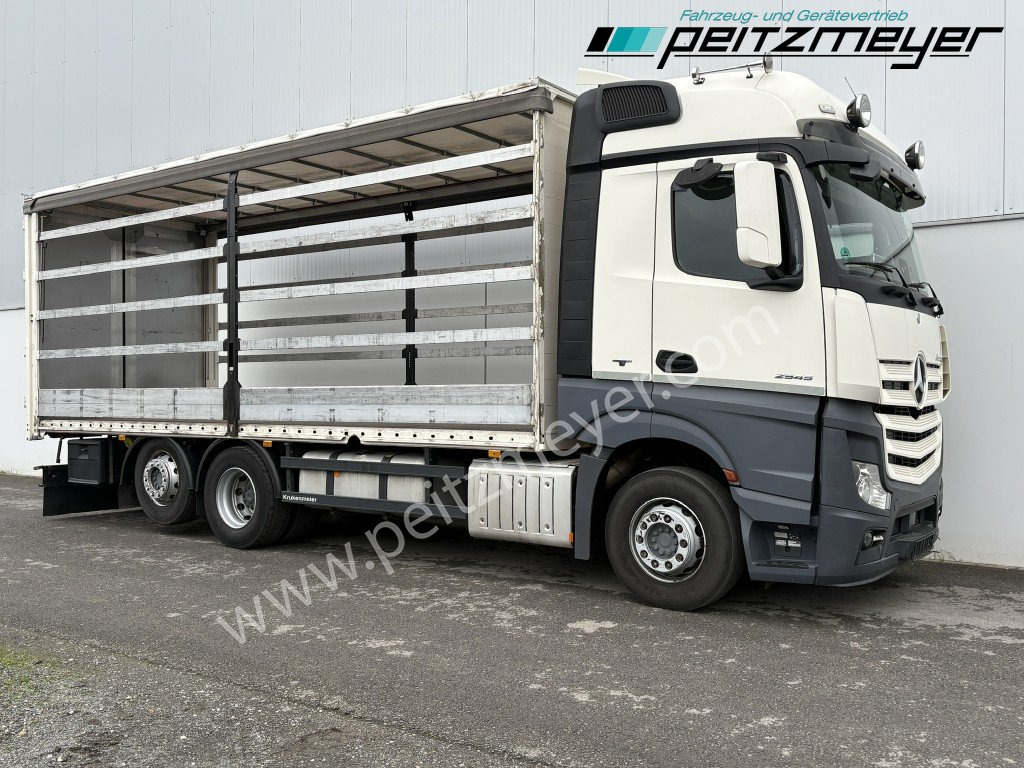 MERCEDES-BENZ Actros 2545 LL Pritsche, Klima, Standklima, PPC, EU 6 MP 4 - Edscha - Bortu kravas automašīna/ Platforma: foto 2 MERCEDES-BENZ Actros 2545 LL Pritsche, Klima, Standklima, PPC, EU 6 MP 4 - Edscha - Bortu kravas automašīna/ Platforma: foto 2