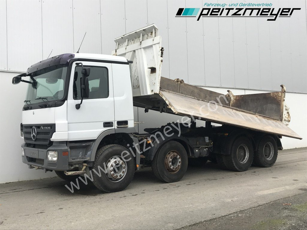 MERCEDES-BENZ Actros 4141 K 8x4 Bordmatik, 3 Pedale Meiller 3-Seitenkipper - Kravas automašīna pašizgāzējs: foto 1 MERCEDES-BENZ Actros 4141 K 8x4 Bordmatik, 3 Pedale Meiller 3-Seitenkipper - Kravas automašīna pašizgāzējs: foto 1