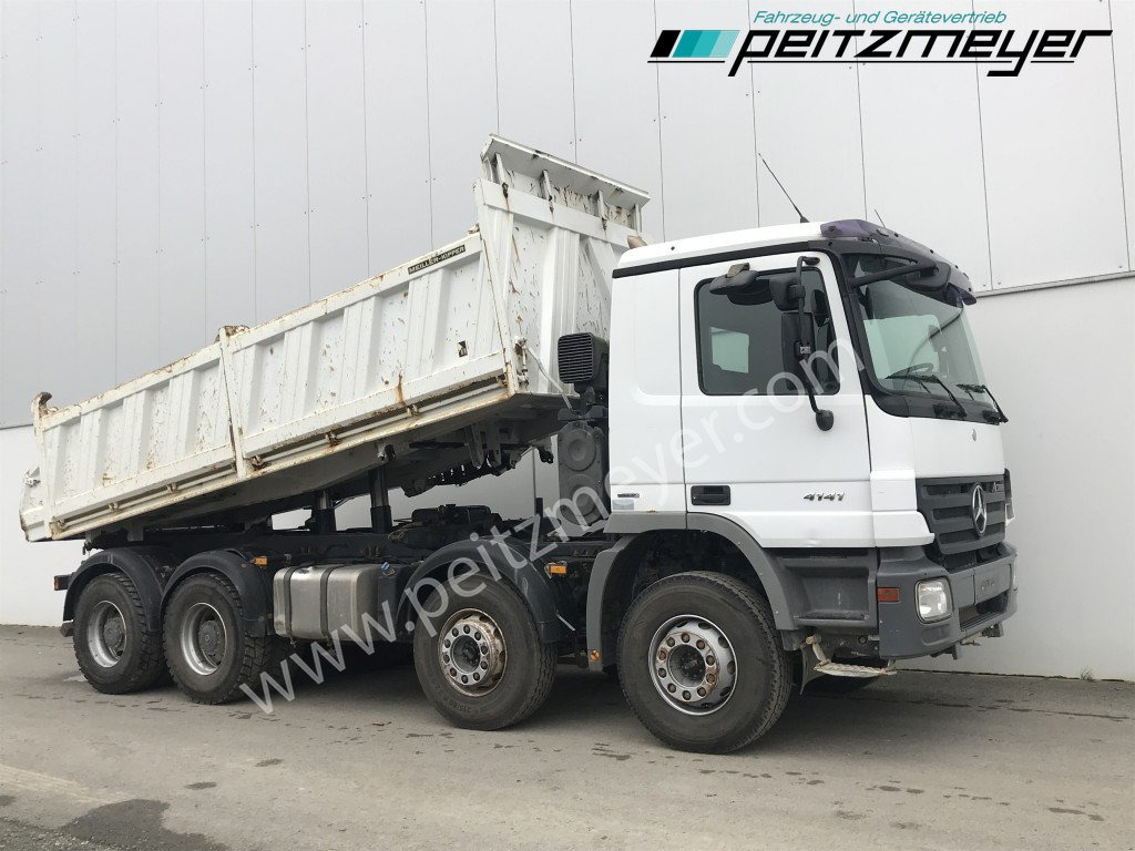 MERCEDES-BENZ Actros 4141 K 8x4 Bordmatik, 3 Pedale Meiller 3-Seitenkipper - Kravas automašīna pašizgāzējs: foto 2 MERCEDES-BENZ Actros 4141 K 8x4 Bordmatik, 3 Pedale Meiller 3-Seitenkipper - Kravas automašīna pašizgāzējs: foto 2