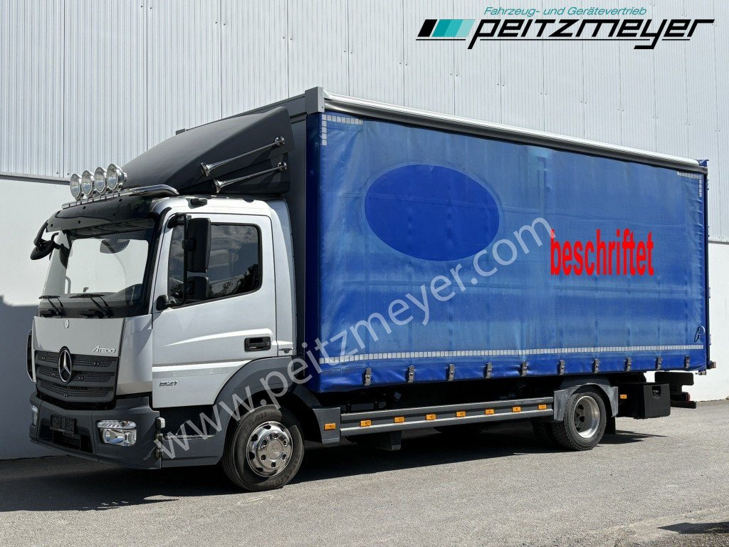 MERCEDES-BENZ Atego 821 L Pritsche ohne LBW - Kravas automašīna ar tentu: foto 1 MERCEDES-BENZ Atego 821 L Pritsche ohne LBW - Kravas automašīna ar tentu: foto 1