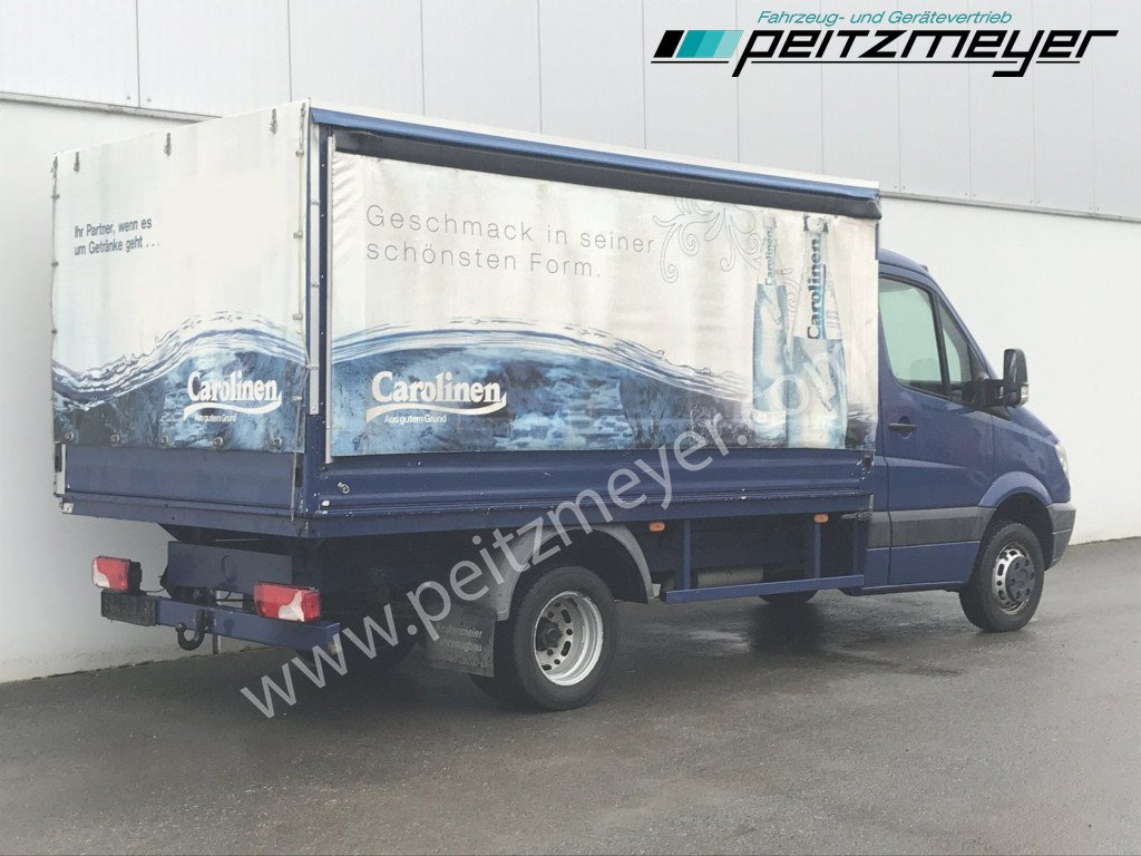 MERCEDES-BENZ Sprinter 515 CDI Pritsche mit Schiebeplane - Furgons ar tentu: foto 3 MERCEDES-BENZ Sprinter 515 CDI Pritsche mit Schiebeplane - Furgons ar tentu: foto 3