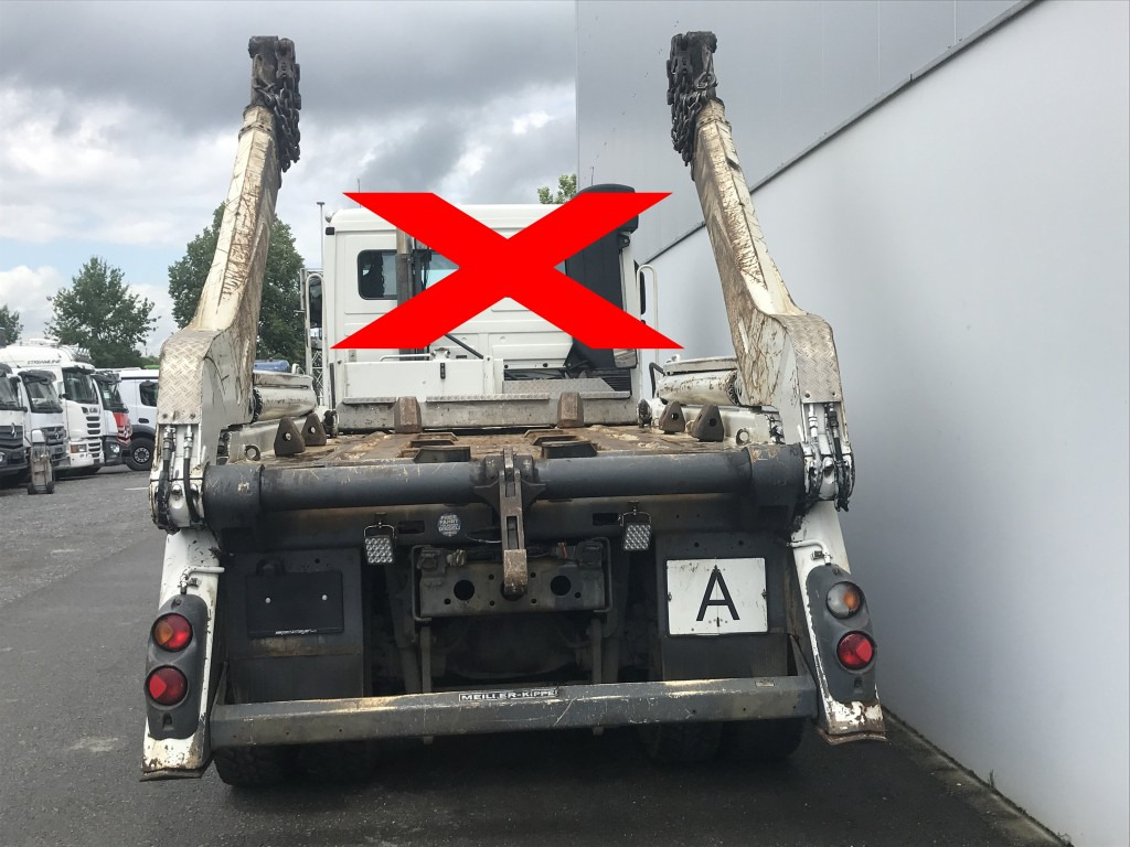 Meiller Absetzkipper AK 16 MTG - Actros 6x4 - Būvgružu konteineru/ Pacēlāji ar āķi sistēma: foto 5 Meiller Absetzkipper AK 16 MTG - Actros 6x4 - Būvgružu konteineru/ Pacēlāji ar āķi sistēma: foto 5