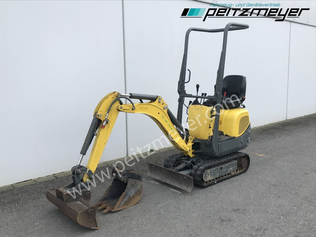 Wacker - Neuson MINIBAGGER 803 verstellb. Fahrwerk - Mini-ekskavators: foto 1 Wacker - Neuson MINIBAGGER 803 verstellb. Fahrwerk - Mini-ekskavators: foto 1