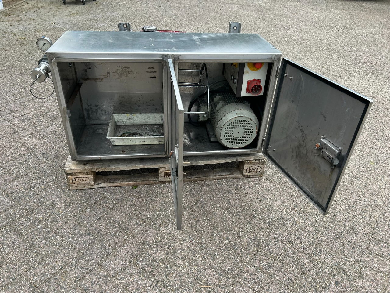 Onbekend electro Unit 380 v / Liquit compressor D 150 Agri/Food - Celtniecības maisītājs: foto 1 Onbekend electro Unit 380 v / Liquit compressor D 150 Agri/Food - Celtniecības maisītājs: foto 1