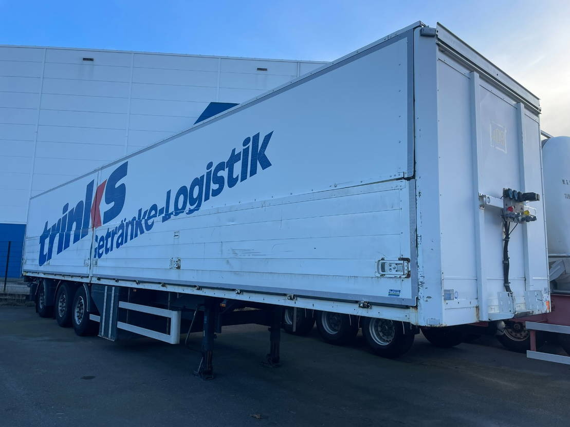 Puspiekabe dzērienu pārvadāšanai System Trailer Gedranke trailer whit valves steuerachse heckklappe 2500 kg: foto 1