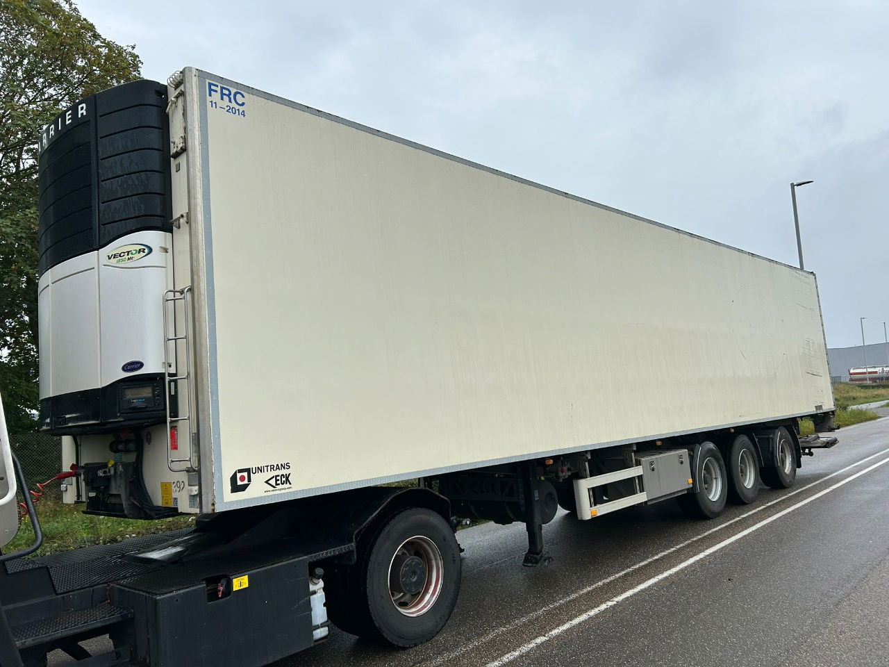 Van Eck Caurrier Vector 1850 / Steering axle / 1340 X 250 B X 265 H - Puspiekabe refrižerators: foto 2 Van Eck Caurrier Vector 1850 / Steering axle / 1340 X 250 B X 265 H - Puspiekabe refrižerators: foto 2