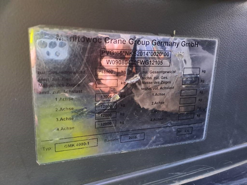 Visurgājējs celtnis Grove 4080-1: foto 13