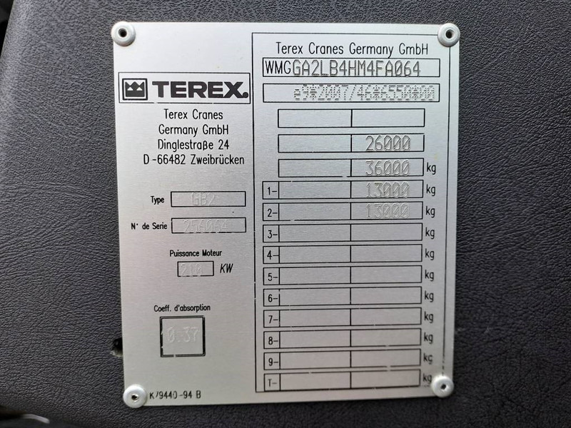 Terex Demag AC 40-2 L (2 Units available) - Visurgājējs celtnis: foto 4 Terex Demag AC 40-2 L (2 Units available) - Visurgājējs celtnis: foto 4