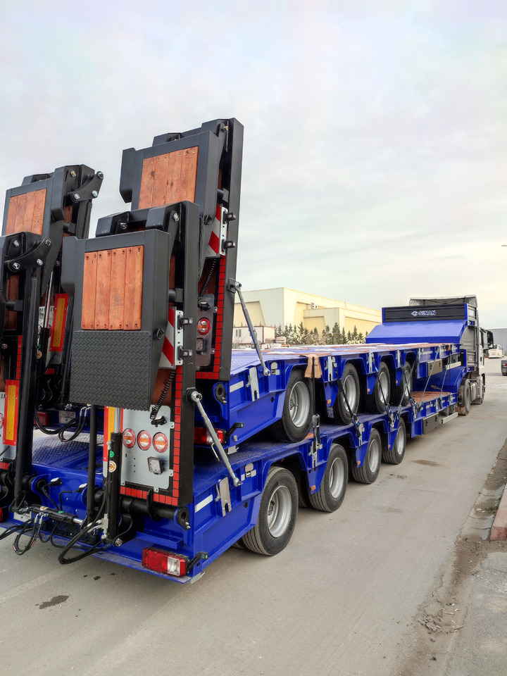 SINAN TANKER TRAILER Lowbed 4 axle - Puspiekabe zema profila platforma: foto 5 SINAN TANKER TRAILER Lowbed 4 axle - Puspiekabe zema profila platforma: foto 5