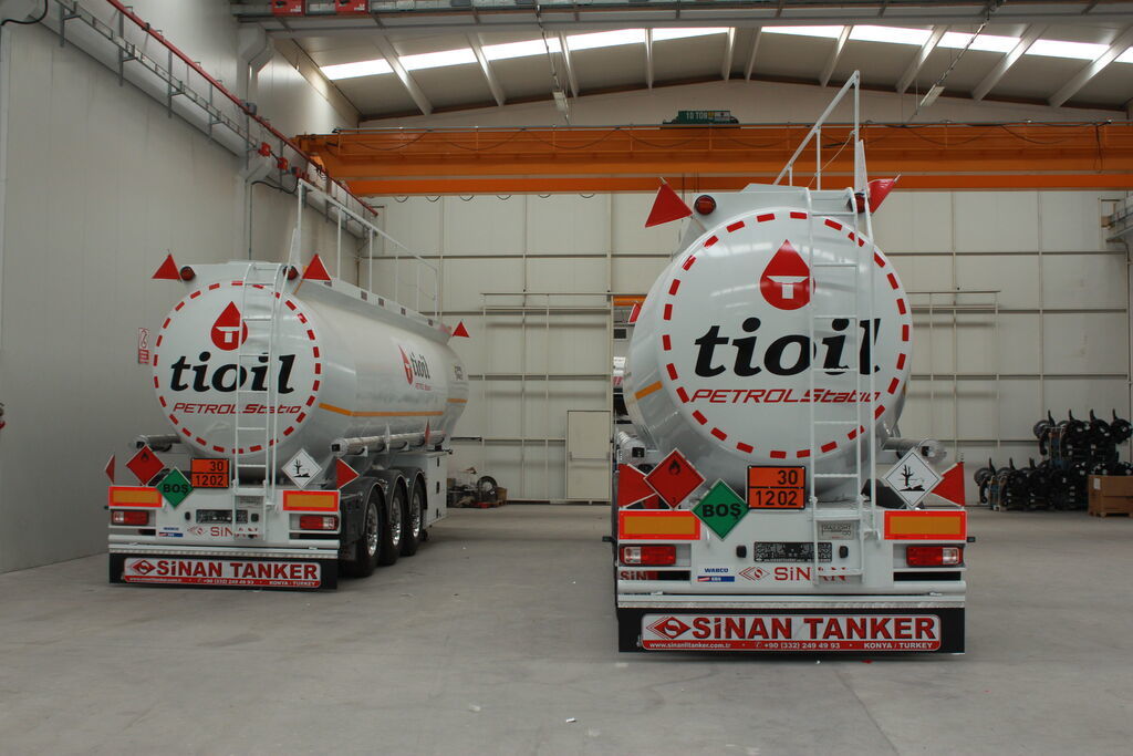 SINAN TANKER-TREYLER Aluminium, fuel tanker- Бензовоз Алюминьевый - Puspiekabe cisterna: foto 2 SINAN TANKER-TREYLER Aluminium, fuel tanker- Бензовоз Алюминьевый - Puspiekabe cisterna: foto 2