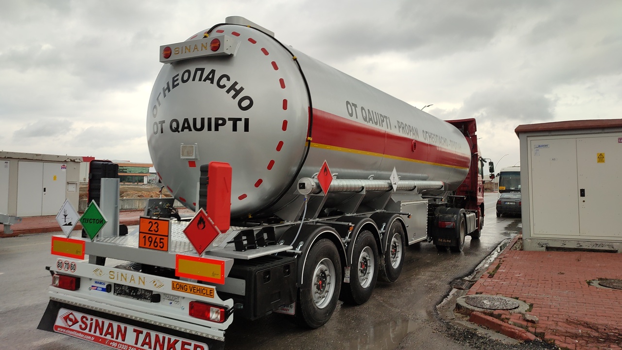 Sinan tanker LPG tanker - Газовоз - Puspiekabe cisterna: foto 1 Sinan tanker LPG tanker - Газовоз - Puspiekabe cisterna: foto 1
