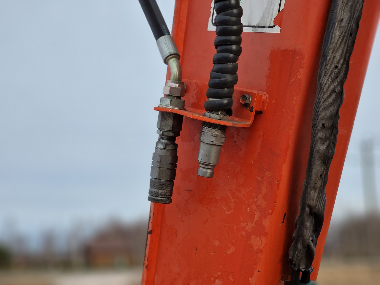 Mini-ekskavators KUBOTA KX080-4. Metal tracks.: foto 7