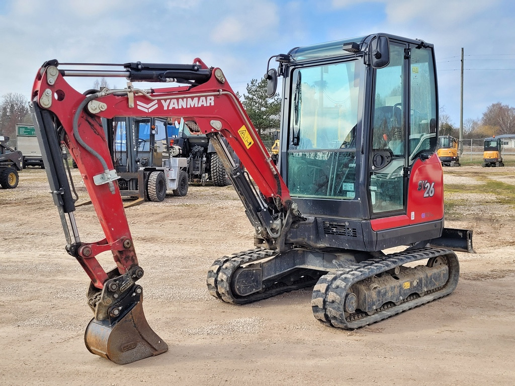 YANMAR SV26 - Mini-ekskavators: foto 3 YANMAR SV26 - Mini-ekskavators: foto 3