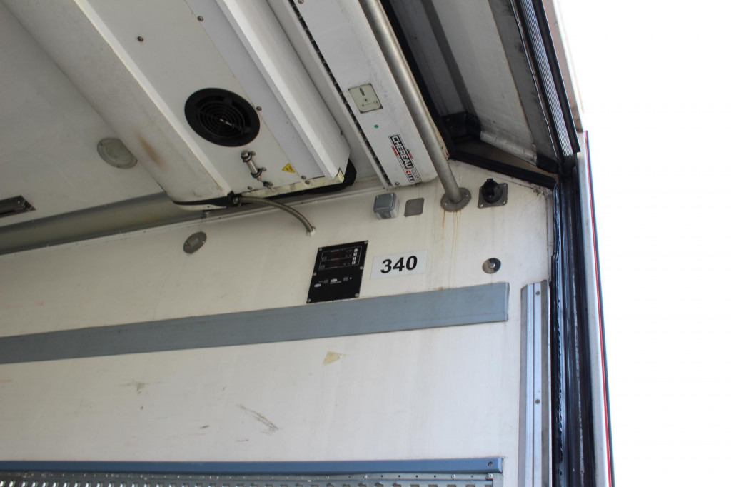 Puspiekabe refrižerators Chereau CV 1950Mt. City Bi-Multi-Temp LBW Lenkachse TOP: foto 6