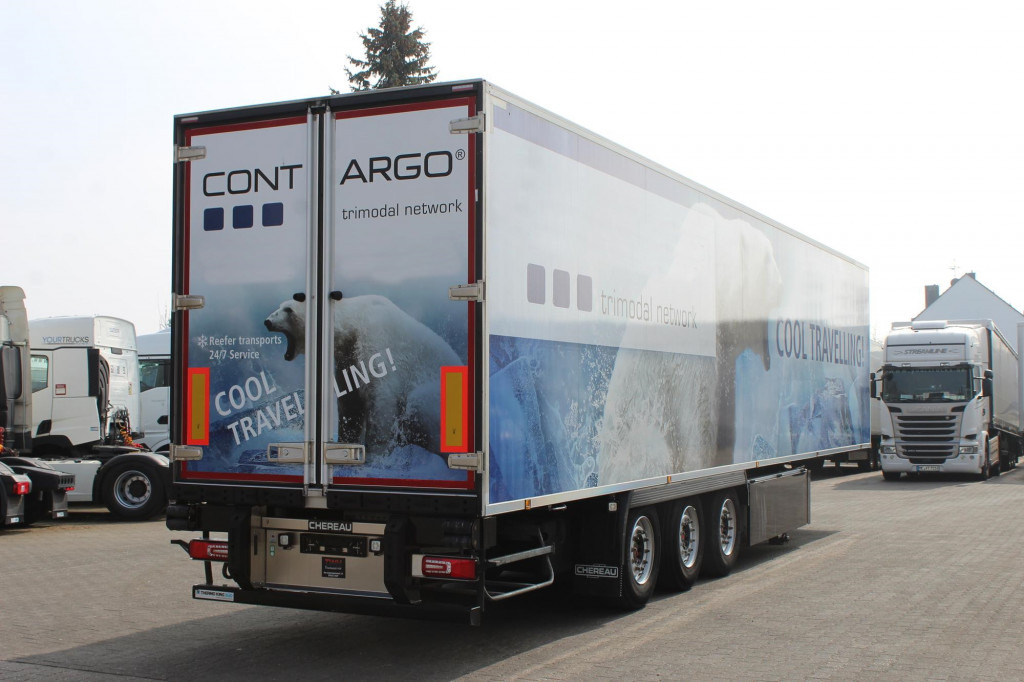Puspiekabe refrižerators Chereau Thermo King Advancer A400 DS Strom Blumen SAF: foto 10