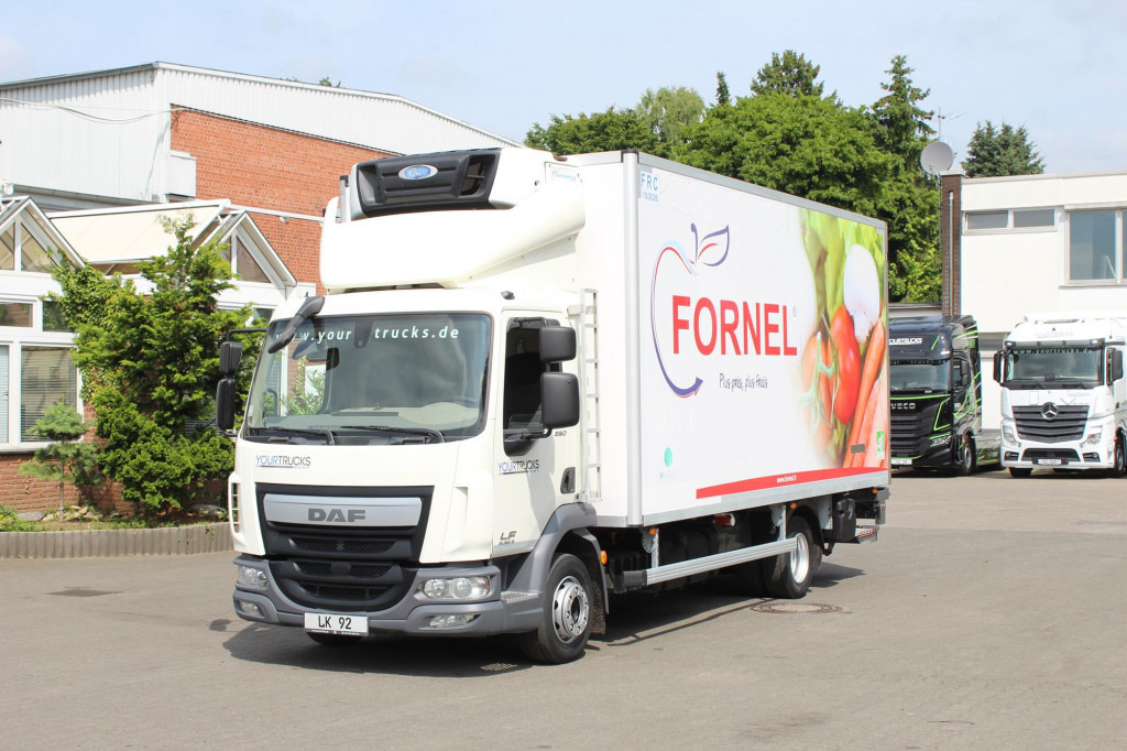 Daf LF 260 E6 Carrier Supra 550 Strom Tür LBW - Kravas automašīna refrižerators: foto 1 Daf LF 260 E6 Carrier Supra 550 Strom Tür LBW - Kravas automašīna refrižerators: foto 1